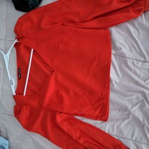 Orange long sleeve